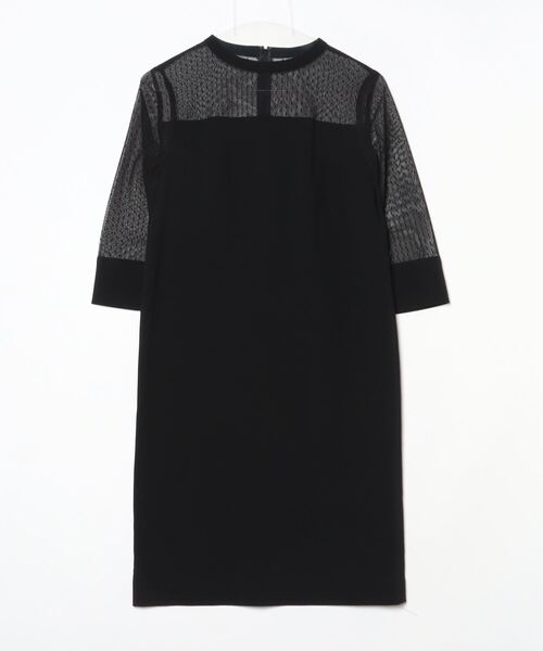 ESTNATION（エストネーション） コンビワンピース 36 ダークブラック