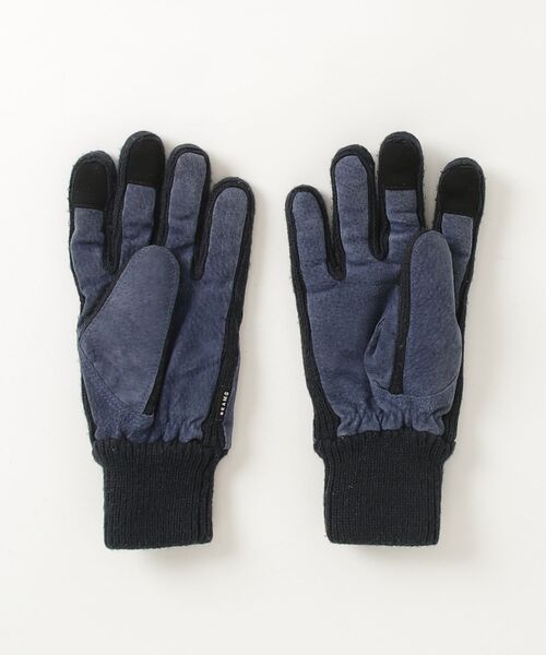 「BEAMS」 手袋 ONE SIZE ネイビー メンズ_画像2