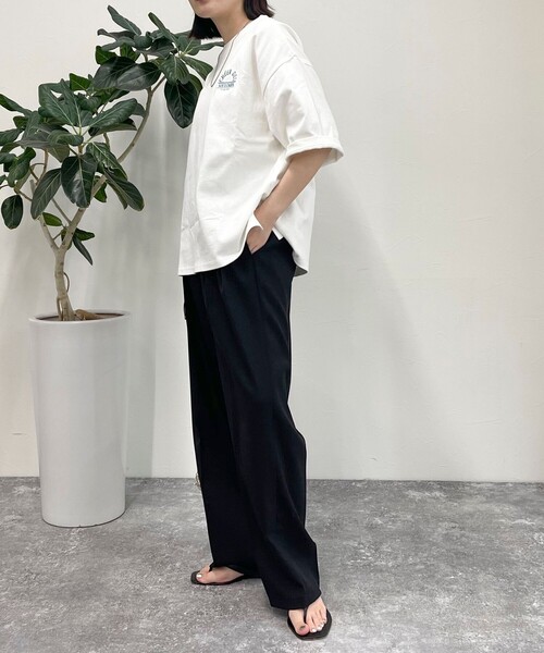 「fredy emue」 半袖Tシャツ 38 ベージュ レディース_画像4