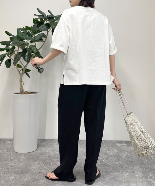 「fredy emue」 半袖Tシャツ 38 ベージュ レディース_画像5