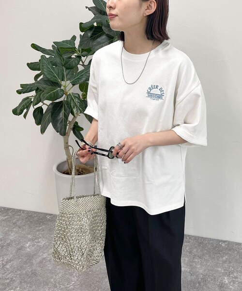 「fredy emue」 半袖Tシャツ 38 ベージュ レディース_画像7