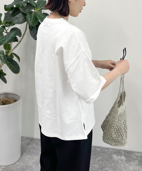 「fredy emue」 半袖Tシャツ 38 ベージュ レディース_画像9