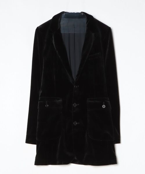 LOUNGE LIZARD（ラウンジリザード） チェスターコート 2 ブラック