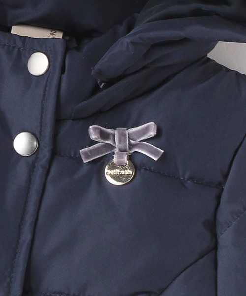 「petit main」 「KIDS」ダウンコート 100cm ベージュ キッズ_画像8