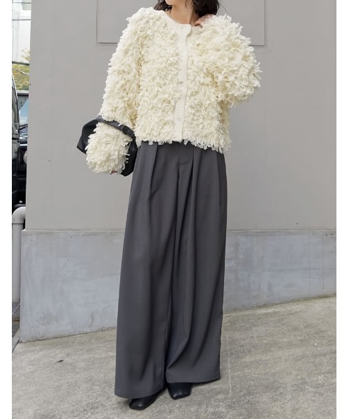 Re:EDIT（リエディ） スラックス パンツ 「低身長/高身長サイズ有