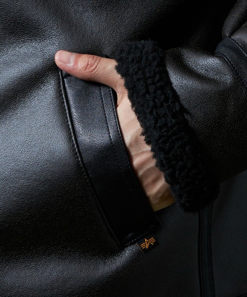 ✨人気商品✨ALPHA INDUSTRIES ブラック　XLサイズ Alpha Industries（アルファ・インダストリーズ） ブルゾン X-LARGE
