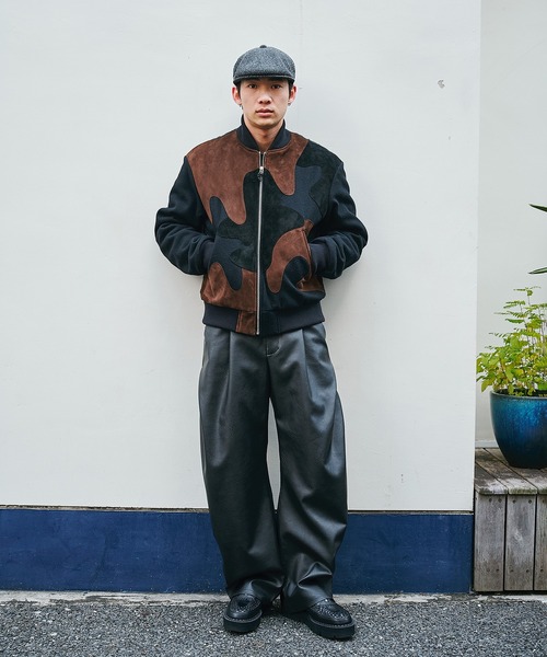 soe(ソーイ) スタジャン　ブルゾン soe(ソーイ) スタジャン ブルゾン soe（ソーイ）の「【soe/ソーイ