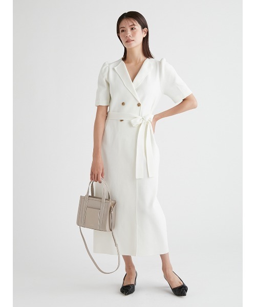 CELFORD（セルフォード） ニットワンピース 36 モカ レディース