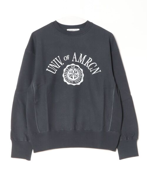 専用！レア！アメリカーナ　スウェット　ダークグレー AMERICANA（アメリカーナ） スウェットカットソー フリー グレー