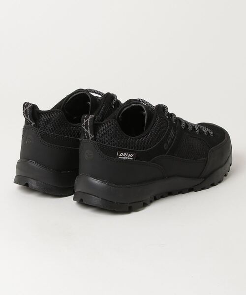 「HI-TEC」 ローカットスニーカー 24cm ブラック レディース_画像2