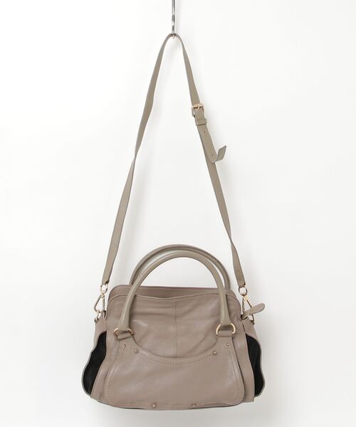 SEE BY CHLOE（シーバイクロエ） 2WAYバッグ - グレー レディース