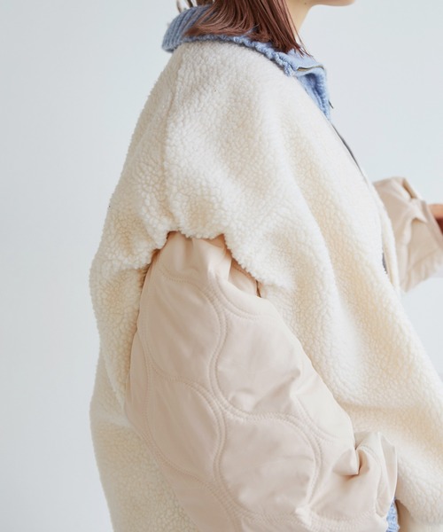 「w closet」 ジャケット FREE ライトカーキ レディース_画像4