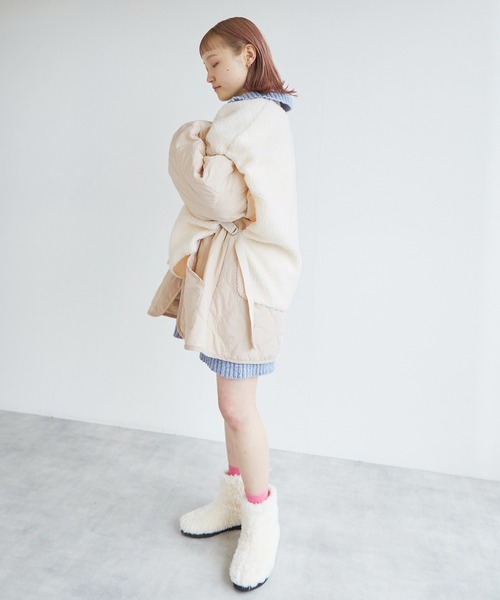 「w closet」 ジャケット FREE ライトカーキ レディース_画像6