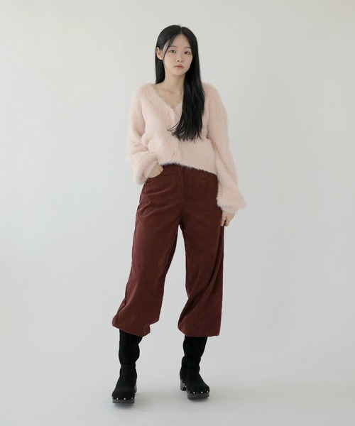 「UNE MANSION」 チノパンツ FREE アイボリー レディース_画像7