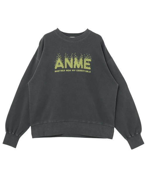 「ANME」 スウェットカットソー M ブラック系その他 レディース_画像7