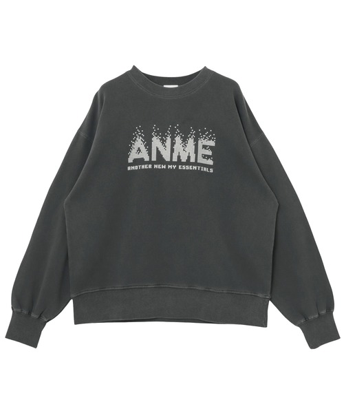 「ANME」 スウェットカットソー M ブラック系その他 レディース_画像8