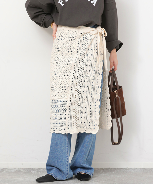 JOURNAL STANDARD relume クロシェレースラップスカート JOURNAL STANDARD relume（ジャーナルスタンダード レリューム