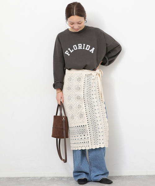 JOURNAL STANDARD relume クロシェレースラップスカート JOURNAL STANDARD relume（ジャーナルスタンダード レリューム