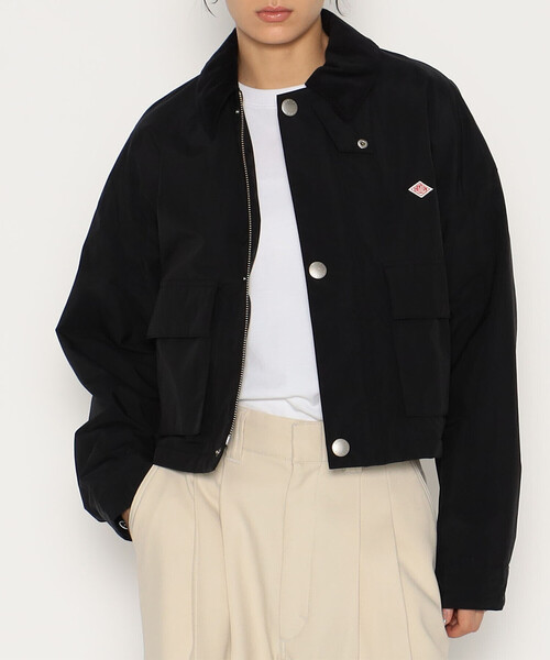 Danton（ダントン） ブルゾン 34 チャコール レディース : ZOZOTOWN