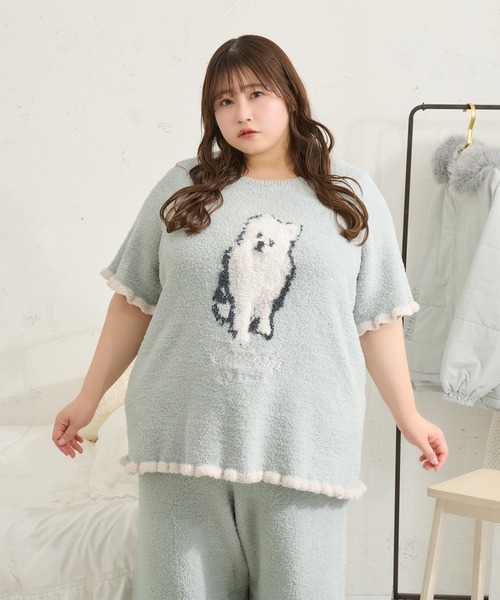 Duffy フリースルームウェア Louiosy（ルオシー） パジャマ ルームウェア 「Louiosy」「大きい