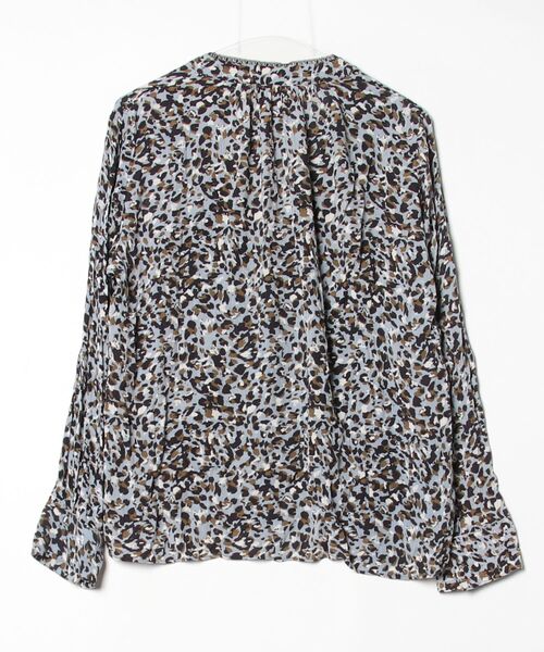 「ZADIG&VOLTAIRE」 長袖ブラウス MEDIUM ブルー レディース_画像2