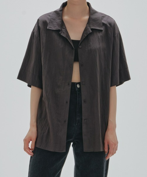 TODAYFUL 「TODAYFUL」 半袖シャツ FREE チャコールグレー レディース