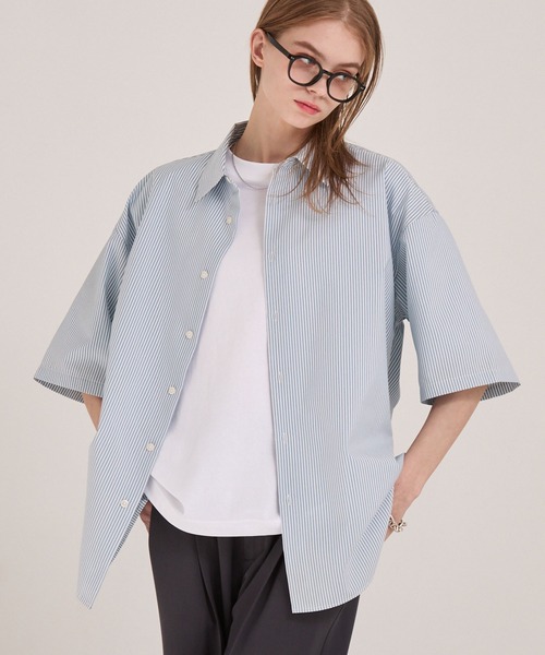 EMMA CLOTHES（エマクローズ） uvカット シャツ 半袖 多機能素材半袖