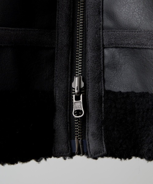 「CLEL」 ブルゾン L チャコールグレー メンズ_画像7