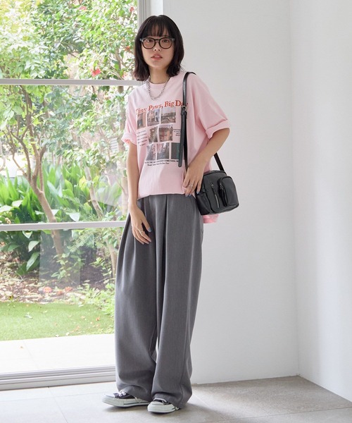 PBLIM tシャツ 半袖 「UNISEX」ロストキャットT 猫 / フォトプリント