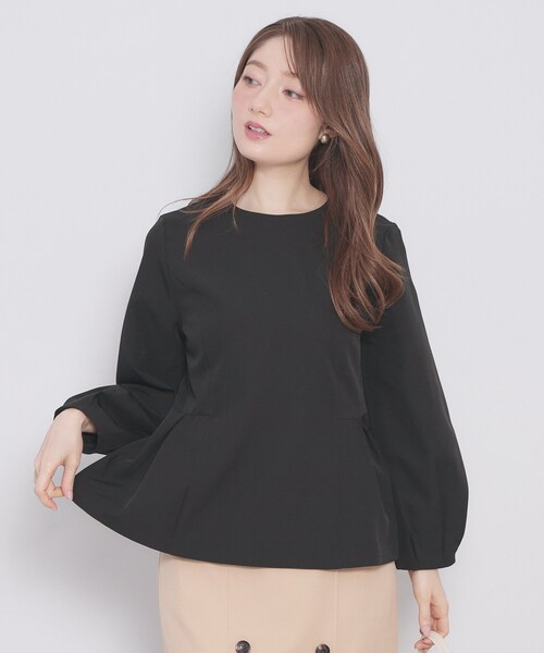 アイレットレースペプラムブラウス【BLACK】他 URBAN RESEARCH DOORS アイレットレースペプラムブラウス 黒 - メルカリ