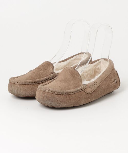 【未使用品】UGG ブラウン モカシン24cm UGG Australia（アグオーストラリア） 「UGG」 シューズ 24cm ブラウン