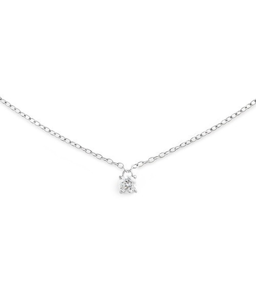 ネックレス Mirelle Solitaire Necklace ローズゴールド／ゴールド／シルバー レディース メンズの画像