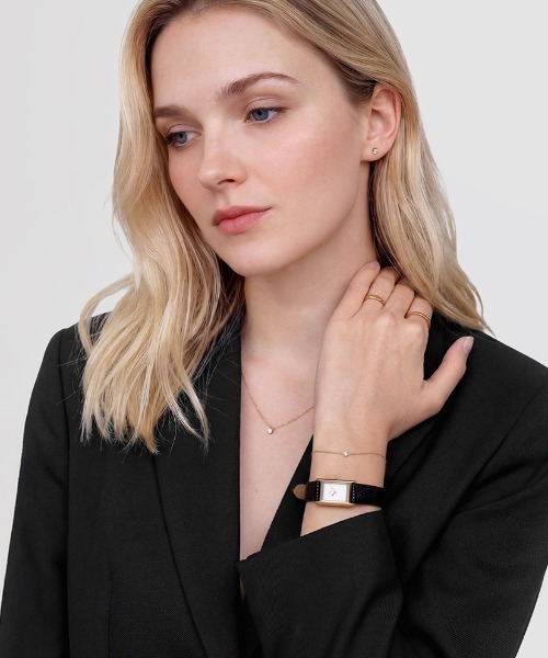 ネックレス Mirelle Solitaire Necklace ローズゴールド／ゴールド／シルバー レディース メンズの画像
