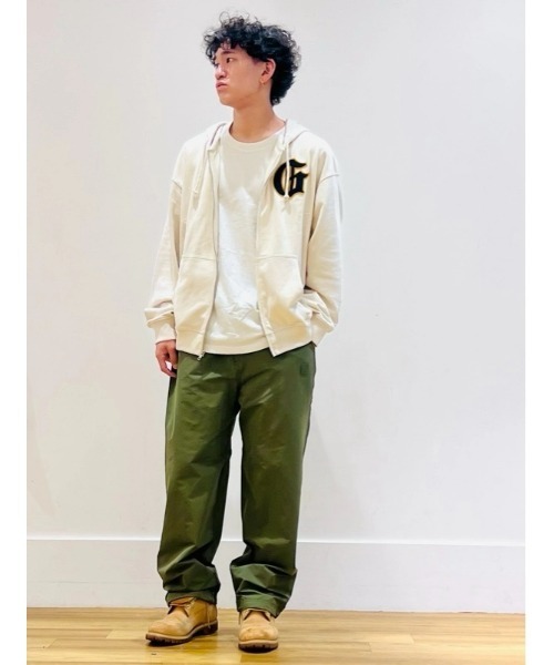 「GAP」 イージーパンツ X-SMALL ベージュ メンズ_画像8