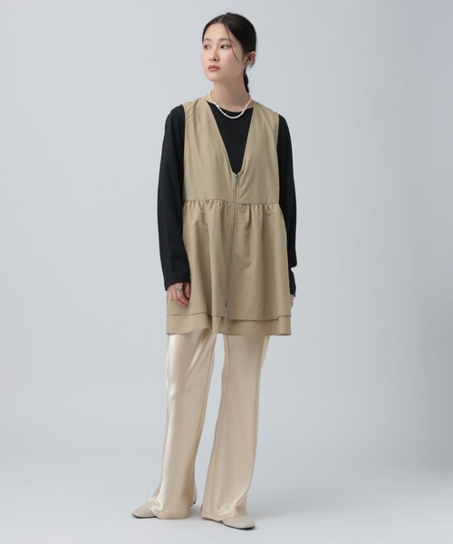 LEPSIM（レプシィム） パンツ イージーサテンパンツ 639323 レディース