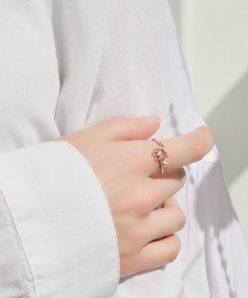 Jewel closet by L&Co. リング 11号 ピンク系その他 レディース 