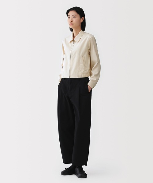 MUJI Labo ブルゾン アウター 「MUJI Labo」婦人 レーヨンコットン 襟