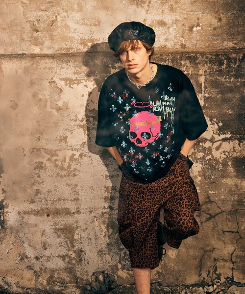 「glamb」 7分袖Tシャツ M ホワイト メンズの画像