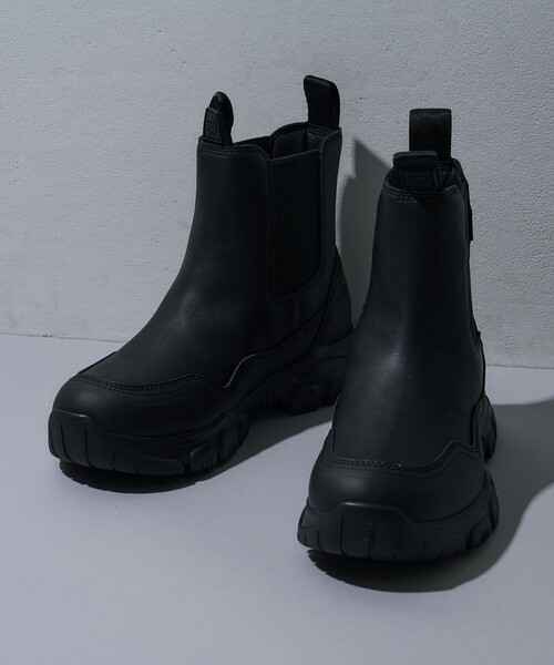 「SHAKA」 ショートブーツ 24.0cm ブラック レディース_画像4