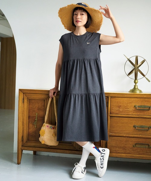tsumori chisato SLEEP ルームウェア 部屋着 ワンピース パッド入り