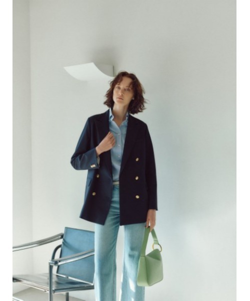 「Mila Owen」 デニムパンツ 0 ブラック レディース_画像2