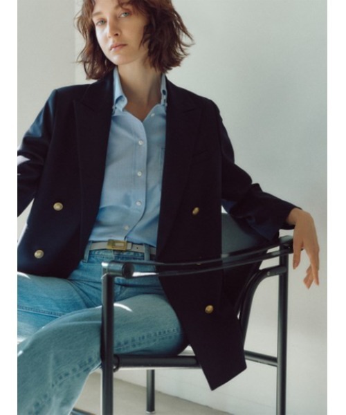 「Mila Owen」 デニムパンツ 0 ブラック レディース_画像3