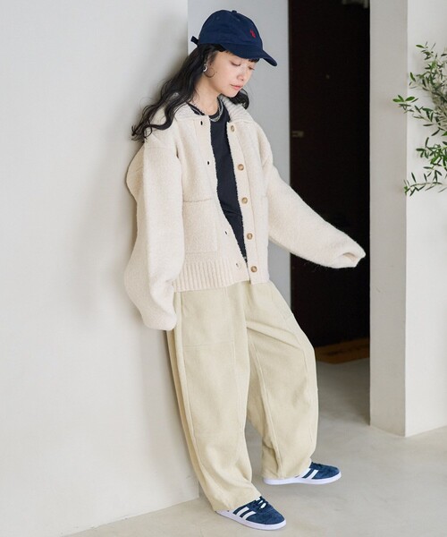 FREAK'S STORE ホワイトジャケット 美品 FREAK'S STORE（フリークスストア） ジャケット フリ- オフホワイト