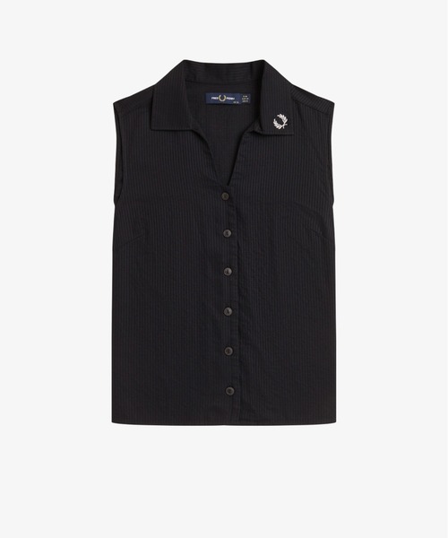 FRED PERRY（フレッドペリー） ブラウス シャツ Sheer Stripe