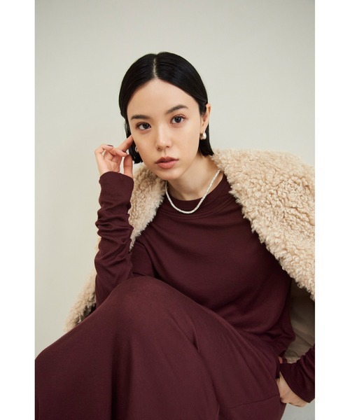「MIESROHE」 長袖ワンピース 0 グレー レディースの画像