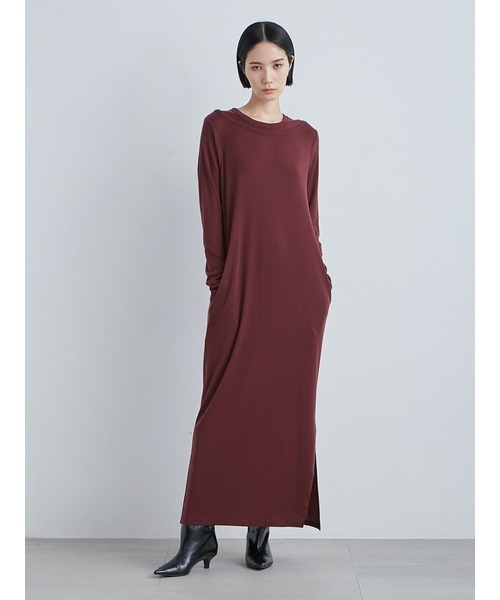 「MIESROHE」 長袖ワンピース 0 グレー レディースの画像