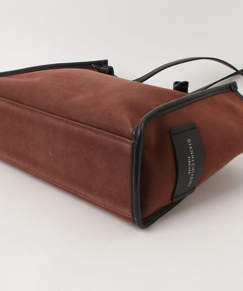 「GIANNI CHIARINI」 トートバッグ - ブラウン レディース_画像3