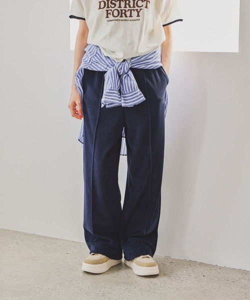 新品未使用prince パイルイージーパンツ niko and…（ニコアンド） パンツ シティーパイルイージーパンツ