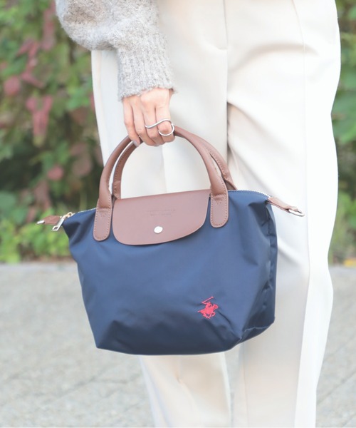 「BEVERLY HILLS POLO CLUB」 2WAYバッグ FREE ブラック系その他2 レディース_画像9