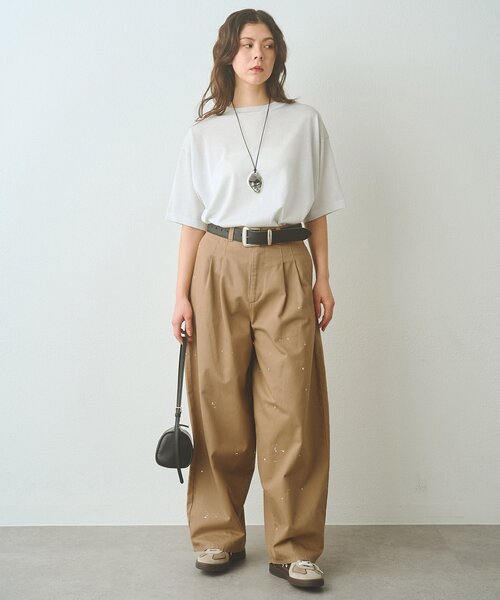 ニット セーター ラメニットTEE レディースの画像